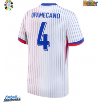 Frankrike Dayot Upamecano #4 Bortedrakt EM 2024 Kortermet